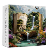 Dreamlike Book Realm Jigsaw Puzzle 1000 Pieces