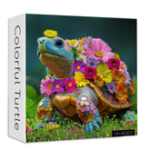 Buntes Schildkröten-Puzzle 1000 Teile
