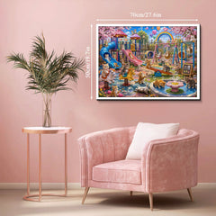 Cat Park Jigsaw Puzzle 1000 Pieces