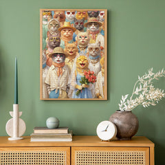 Feline Nuptials Jigsaw Puzzle 1000 Piece