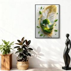 Feather Oasis Jigsaw Puzzle 1000 Pieces