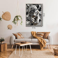 Ink Shadow Tiger Jigsaw Puzzle 1000 Pieces