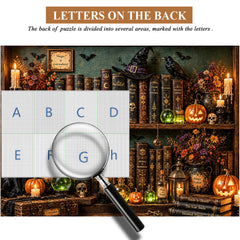 Halloween Grimoire Nook Jigsaw Puzzle 1000 Piece