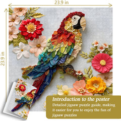 Feather Bloom Jigsaw Puzzle 1000 Pieces