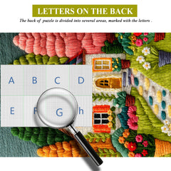 Colorful House Jigsaw Puzzle 1000 Pieces