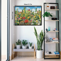 Puzzle en forme de fleur Oasis Bloom 1000 pièces