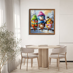 Winter Feathered Friends Jigsaw Puzzle 1000 Pieces