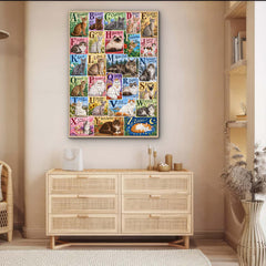 Alphabet Cats Jigsaw Puzzle 1000 Piece