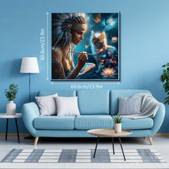 Puzzle. Peinture Galaxie - 1000 pièces