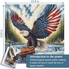Mighty Eagle Jigsaw Puzzle 1000 Piece