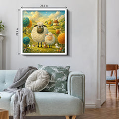 Sheep Haven Jigsaw Puzzle 1000 Pieces