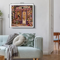 Black Cat Sewing Shop Jigsaw Puzzle 1000 Pieces