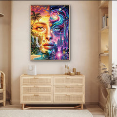 Cyber Woman Jigsaw Puzzle 1000 Pieces