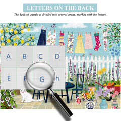 Spring Yard Jigsaw Puzzle 1000 Pieces