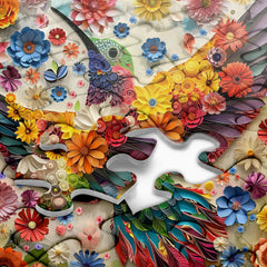 Hummingbird Flying Jigsaw Puzzles 1000 Pieces