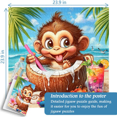 Monkey's Island Dream Jigsaw Puzzle 1000 Pieces