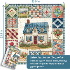 Vintage Collage Jigsaw Puzzle 1000 Pieces