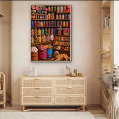 Candy Shop Pup Jigsaw Puzzle 1000 Pieces