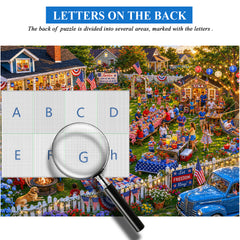 Land of the Free BBQ Jigsaw Puzzle 1000 Pieces