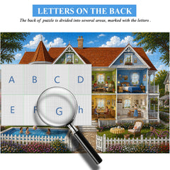 Warm Homestead Jigsaw Puzzle 1000 Piece