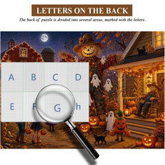 Halloween in Scarecrow Town Jigsaw Puzzle 1000 Pieces