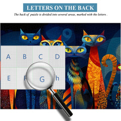 Vivid Dream Cats Jigsaw Puzzle 1000 Pieces