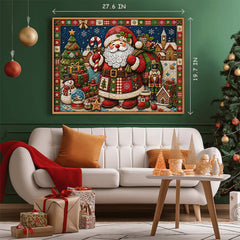 Quilted Christmas Joy Jigsaw Puzzle 1000 Pieces