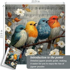 Birds' Rain Sonata Jigsaw Puzzle 1000 Pieces