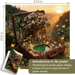 The Suitcase Arcadia Jigsaw Puzzle 1000 Pieces