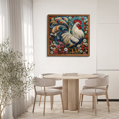 Colorful Rooster Jigsaw Puzzle 1000 Pieces