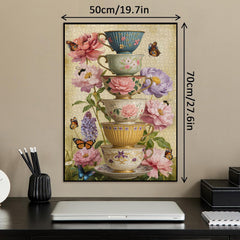 Puzzle de 1000 pièces Fleurs dans une tasse