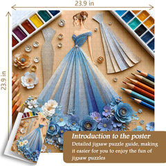 Fashion in Bloom Jigsaw Puzzle 1000 Piece