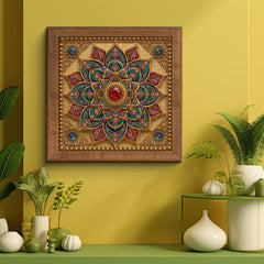 Gem Mandala Jigsaw Puzzle 1000 Pieces
