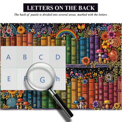 Botanical Bookshelf Jigsaw Puzzle 1000 Piece