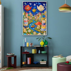 Sweet Dreams Tea Town Jigsaw Puzzle 1000 Piece