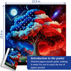 Freedom Branch Jigsaw Puzzle 1000 Pieces