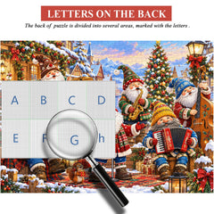 Christmas Gnome Band Jigsaw Puzzle 1000 Piece