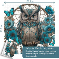 Owl Dreamcatcher Jigsaw Puzzle 1000 Pieces