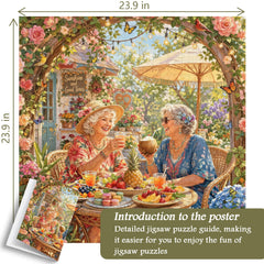 Garden Sisters Jigsaw Puzzle 1000 Piece