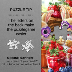 Sweet Bunny Trio Jigsaw Puzzle 1000 Pieces