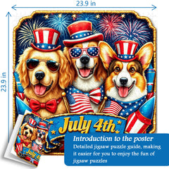 Independence Day Party Jigsaw Puzzle 1000 Pieces