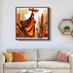 Orange Time Jigsaw Puzzle 1000 Pieces