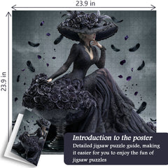 Lady of Shadows Jigsaw Puzzle 1000 Pieces