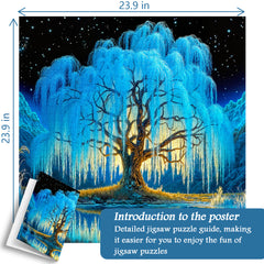 Magic Starlight Tree Jigsaw Puzzle 1000 Pieces
