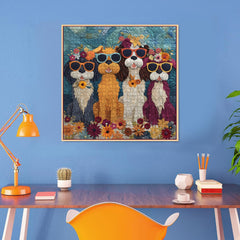 Happy Dogs Jigsaw Puzzle 1000 Pieces