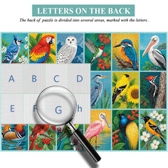 Bird Gallery Jigsaw Puzzle 1000 Piece