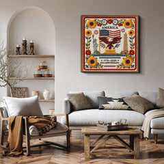 Stars, Stripes & Liberty Jigsaw Puzzle 1000 Pieces