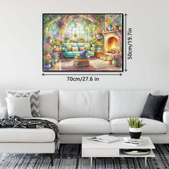 Blaze Blooms Hat Jigsaw Puzzle 1000 Piece