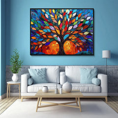 Blossoming Fabric Tree Jigsaw Puzzle 1000 Piece