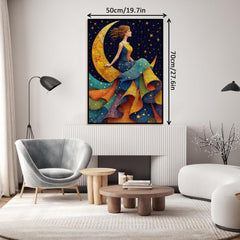 Woman of Star & Moon Jigsaw Puzzle 1000 Pieces